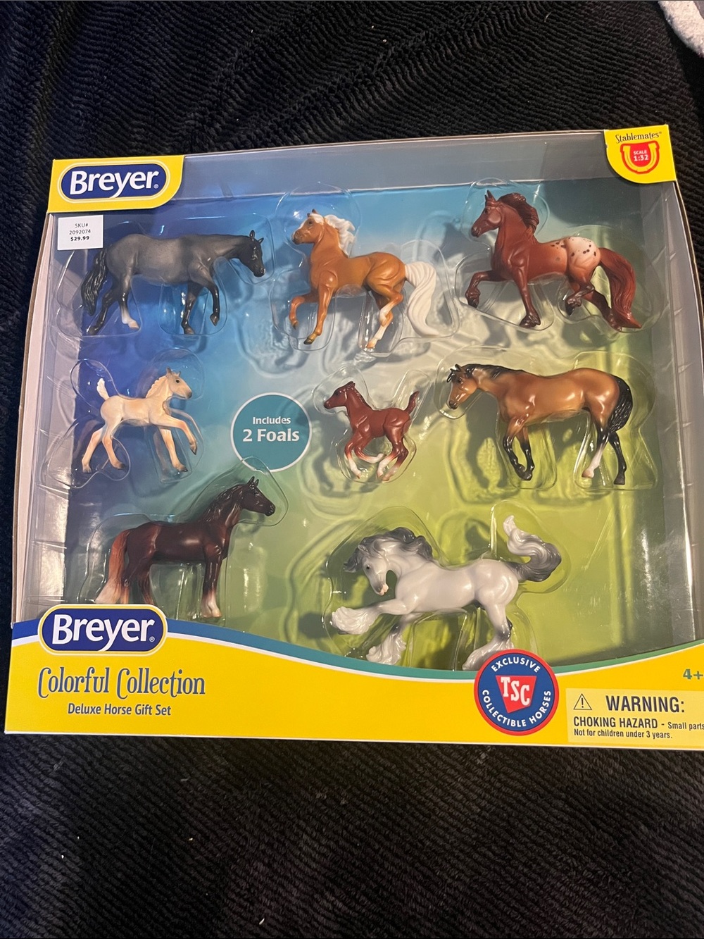 Breyer Stablemates Colorful Collection-Deluxe Horse Gift Set